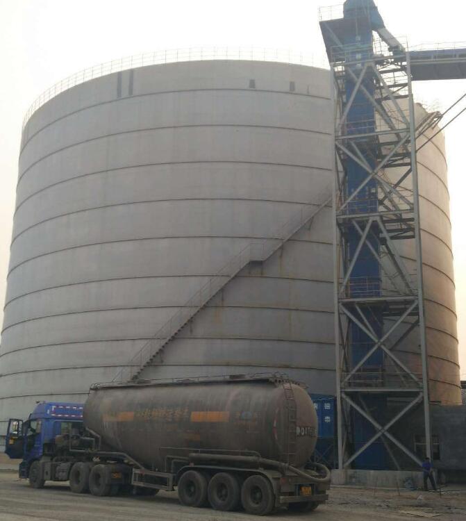 罗山5万吨钢板库