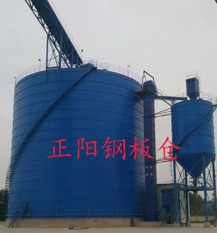 罗山大型矿粉钢板库